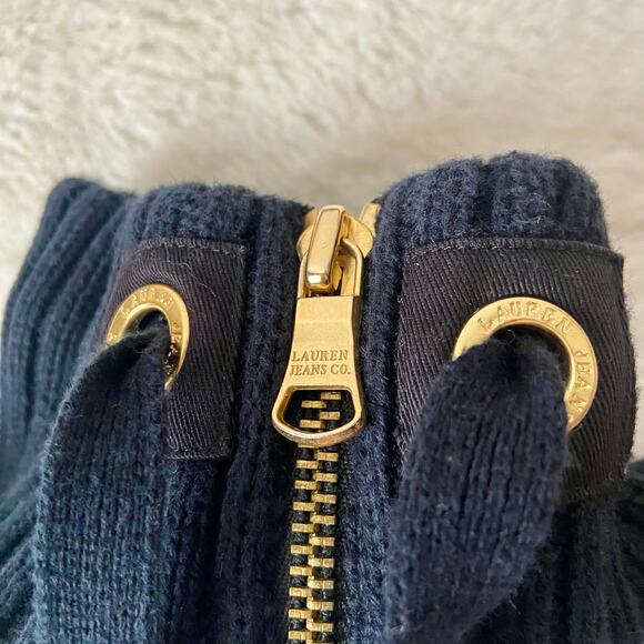 Lauren Jeans Co. Zip-Up Sweater - Picture 3 of 5